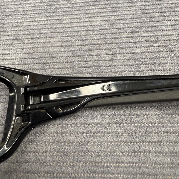 Oakley Valve Sunglasses Frames Polished Black 12-837 60-16 133 Mens Sport Wrap - Picture 4 of 15